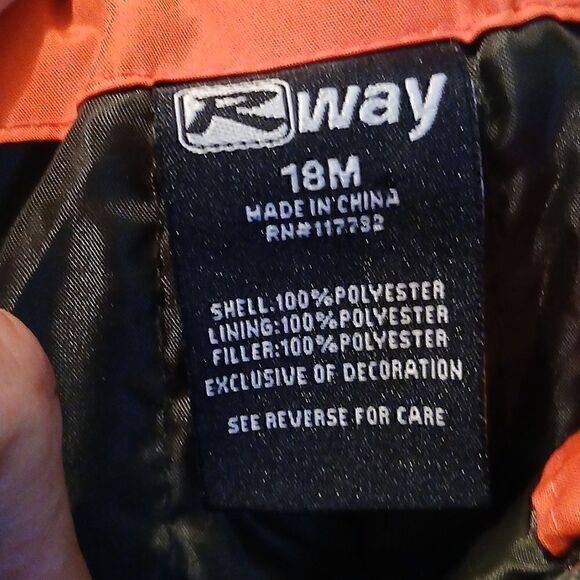 RUNWAY, Camo Hunting Bibs Size 18 Months. Green, Black,  Orange,  Brown - Picture 7 of 8